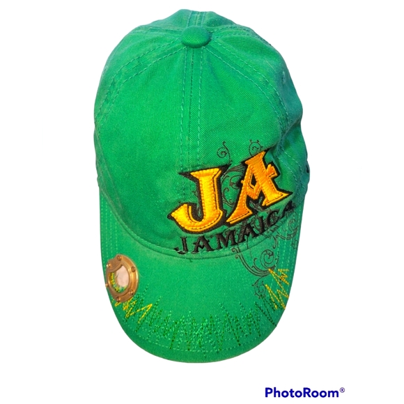 Jamaica 🇯🇲 Cap with a Bottle Opener Built In Green Yellow Black Adjustable - Picture 1 of 5